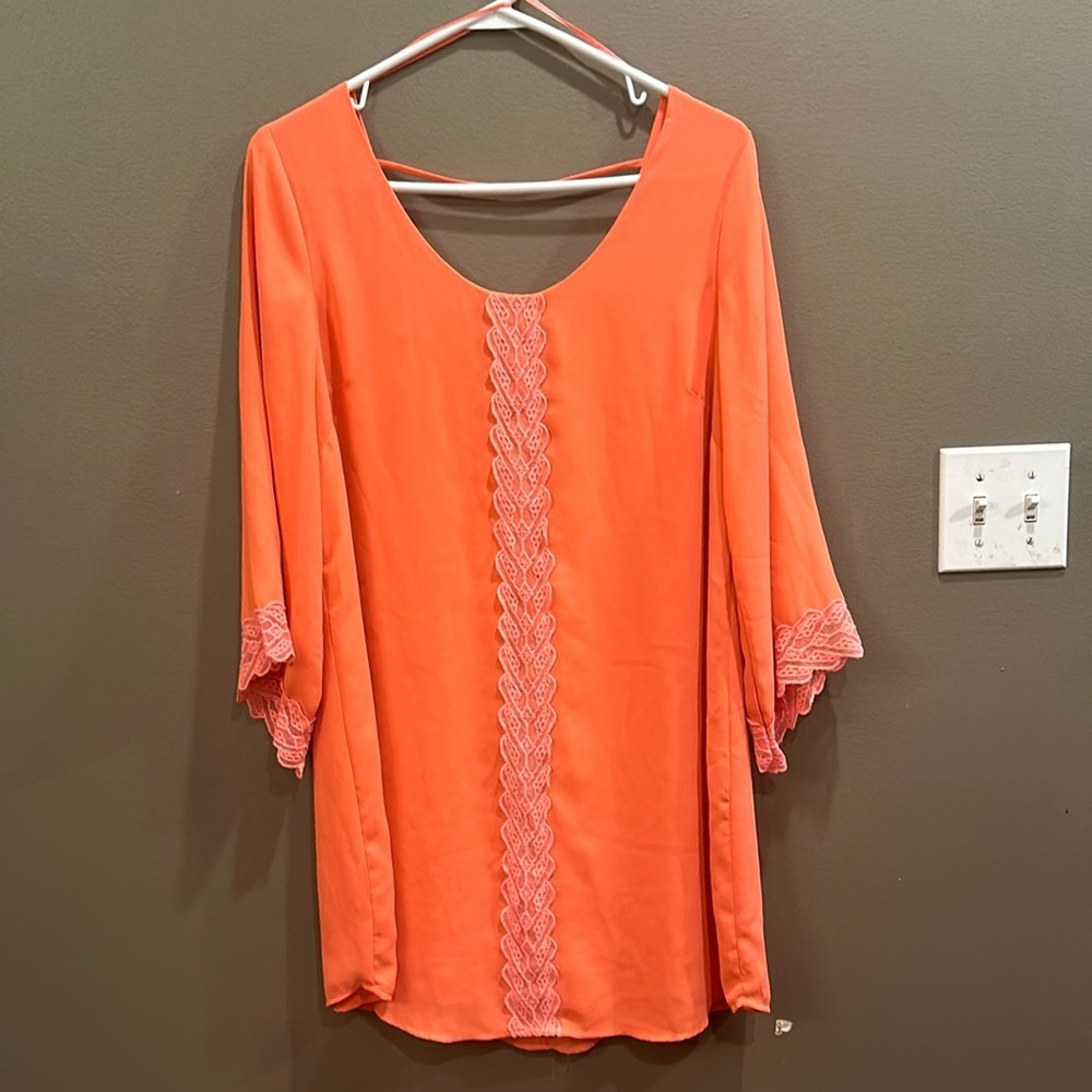 Astr coral beach dress size large